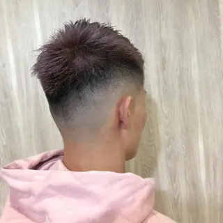 ショート カラー パーマ ヘアアレンジ メンズ 💎髪質改善特化💎 RUITOのヘアスタイル