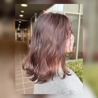 セミロング 髪質改善美容室Qin hair所属・【女性限定】 👑hanaのヘアスタイル