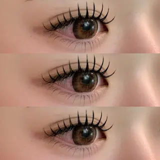 マツエク・マツパ 【那覇/束感まつ毛】 ｷｬﾒﾙのマツエク・マツパデザイン