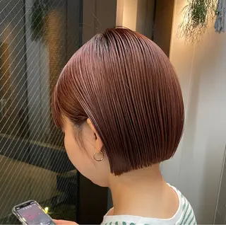 ショート mee.表参道所属・ボブ/ショート /パーマ/shinのヘアスタイル