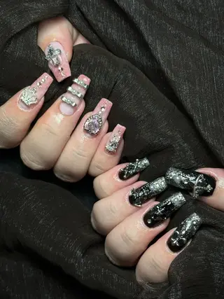 セミロング Tsukimi nail所属・シ シのネイルデザイン