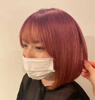 カラー 2＋1salon所属・cocoro /ショートヘア/ボブのヘアスタイル