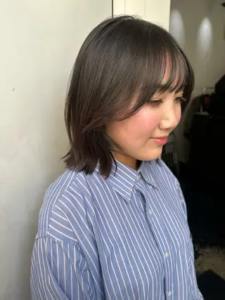 ショート カラー レイヤーカット/艶髪 ✨💭KIRARIのヘアスタイル