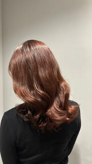 カラー 鈴木 雅捺のヘアスタイル