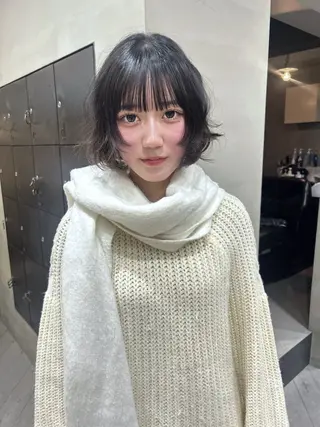 ミディアム kyoka/レイヤー /ハッシュカットのヘアスタイル