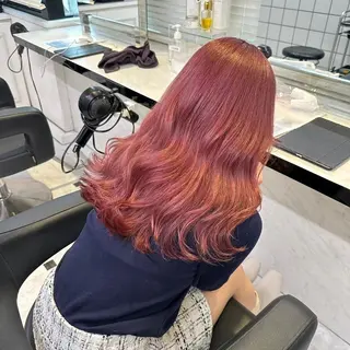 カラー 🎀暖色カラー🎀 SAAKA🍤のヘアスタイル