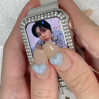 ネイル MoON...❤︎ MeGuのネイルデザイン