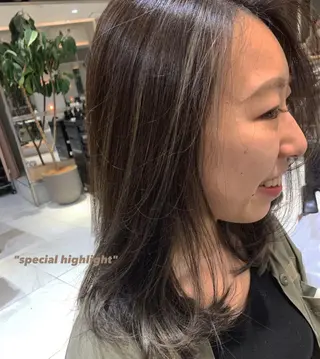 セミロング カラー Bree"ze所属・大河原 修太のヘアスタイル