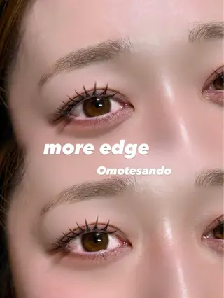 マツエク・マツパ more edge omotesando所属・丸 山のマツエク・マツパデザイン