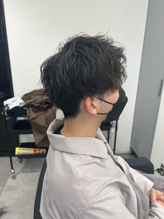 パーマ メンズ LOOP HAIR Eyelash所属・LOOP REMIのヘアスタイル