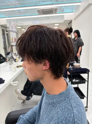 カラー パーマ メンズ SEIGO/カット /メンズパーマ🔥のヘアスタイル