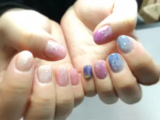 ネイル Aim* 深爪・自爪育成専門店のネイルデザイン