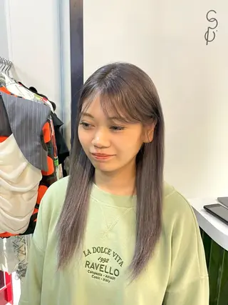 セミロング ハイトーン/メンズ/ デザイン/梅田/ミユのヘアスタイル