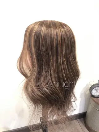 セミロング 🧡ミルクティー/ レイヤー🧡ショウナのヘアスタイル