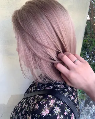 カラー hina☺︎ 髪質改善/ストレートのヘアスタイル