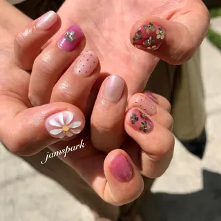 ネイル jamspark ✨のネイルデザイン