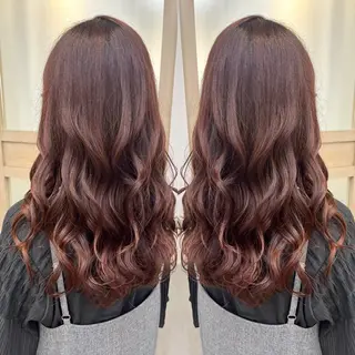 ロング カラー 天野 涼のヘアスタイル