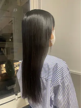 ロング 平川 楓のヘアスタイル