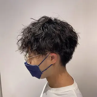 パーマ メンズ メンズ縮毛矯正 ♠️店長下平隼人のヘアスタイル