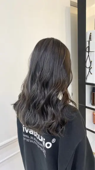 ロング カラー 韓国/レイヤー/艶髪 ルキアのヘアスタイル