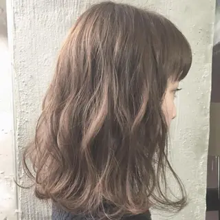 ミディアム カラー パーマ ヘアアレンジ メンズ キッズ ネイル マツエク・マツパ アイブロウ 堀井 凌平のヘアスタイル