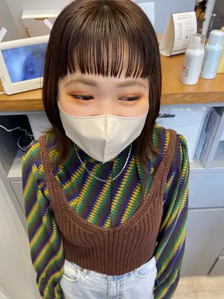 ミディアム 石原圭悟 /ショート/艶カラーのヘアスタイル