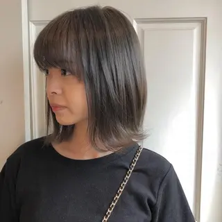 ミディアム 🌸ハイトーン 新田　廉 🌸のヘアスタイル