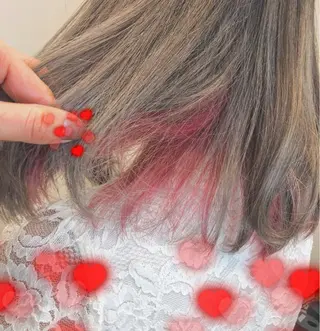 カラー EMANON新宿東口所属・新宿駅近♡個室 ♡関口三都季🌜のヘアスタイル