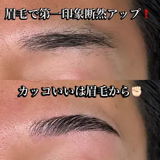 メンズ アイブロウ 海外風眉毛特化🤎 Nanase.libの眉毛・アイブロウイメージ
