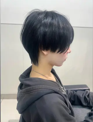 ショート カラー メンズ ナチュラル×色気パ ーマ 渋谷/マナミのヘアスタイル