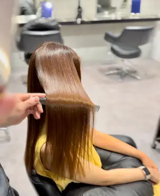 ロング カラー パーマ ヘアアレンジ メンズ キッズ 🪽美髪の神🪽 💎RYUSEI💎のヘアスタイル