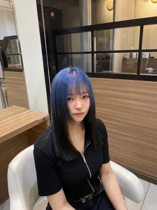 ロング カラー 🎀メンズパーマ ひより🎀のヘアスタイル