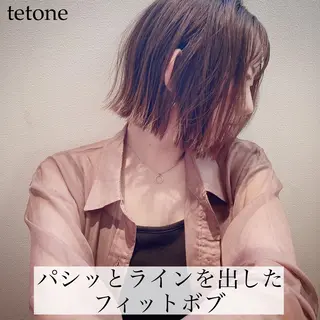 ショート カラー テトネ タカシのヘアスタイル