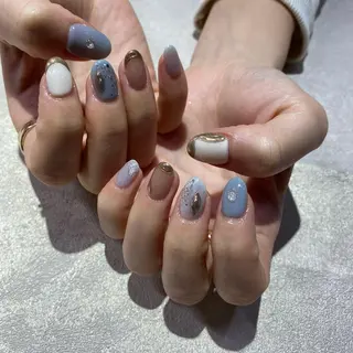 ネイル Amber21.所属・Nagahama Akariのネイルデザイン