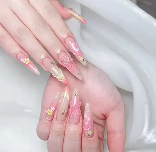 ネイル 🎀Ｍ nails✨ ビューティーのネイルデザイン