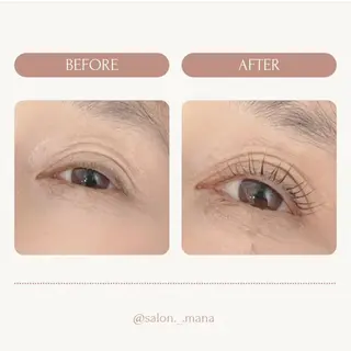 マツエク・マツパ Salon Mana✨三貴のマツエク・マツパデザイン