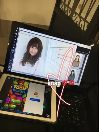 ミディアム トップスタイリスト 江口 稜亮のヘアスタイル