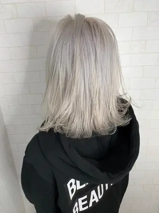 ミディアム カラー 神野 雅樹のヘアスタイル