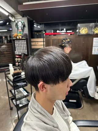 ショート メンズ Kazu-hair 比治山店所属・佐々木 歩夢のヘアスタイル
