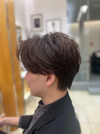 ショート 銀座⭐️髪質改善⭐️ 平中　留生のヘアスタイル