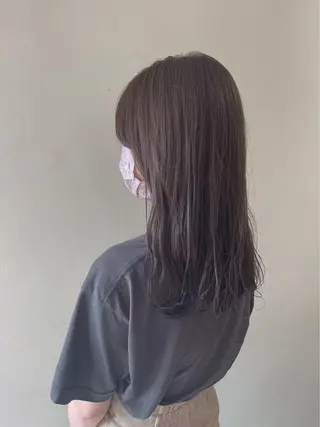 セミロング カラー 神戸ボブ✂️ ioe三宮/田 伸佳のヘアスタイル