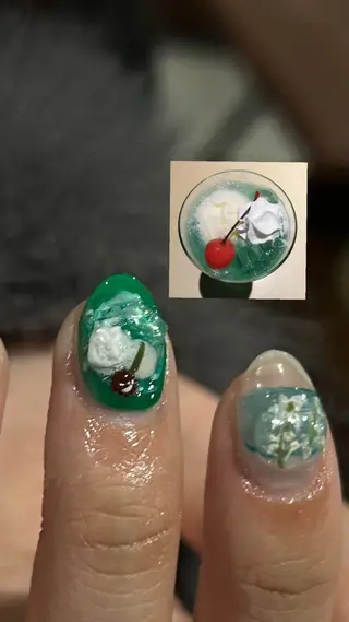 ネイル 個性派ネイル シノのネイルデザイン