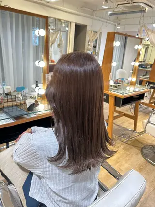 ロング カラー 横浜／メンズ／ボブ／ 優希のヘアスタイル