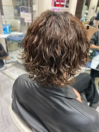 パーマ 🌴パーマオタク🌴 長谷川　諒佑🌈のヘアスタイル