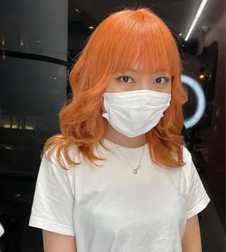 ロング カラー 艶ハイトーン👑♡ NATSUKIのヘアスタイル