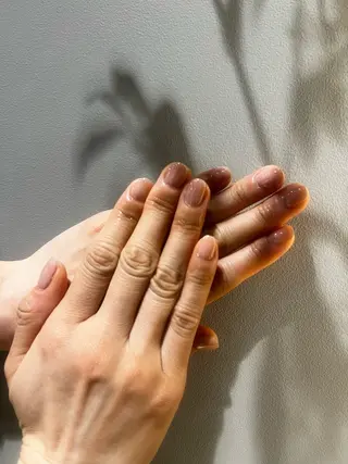 ネイル 金 柚嬉のネイルデザイン