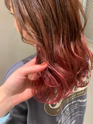 カラー 韓国ヘア/耳ツボジュ エリー♡ayumuのヘアスタイル