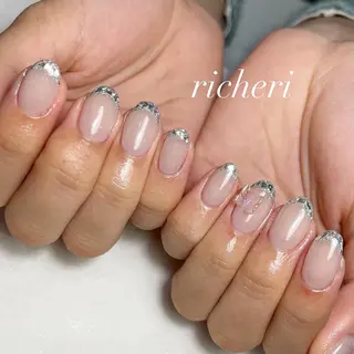 ミディアム ネイル richeri beautyのネイルデザイン