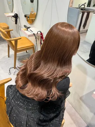 ロング カラー ayaka♡ 柔らかカラーのヘアスタイル