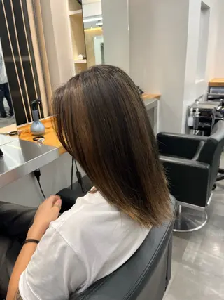 ミディアム 銀座 透明感カラー 🌿Hitomiのヘアスタイル